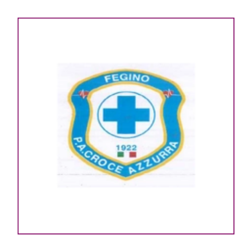 Logo Pubblica Assistenza Croce Azzurra Fegino.