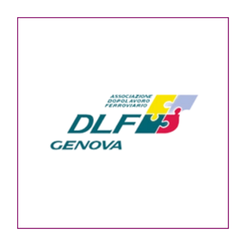 Logo DLF – Dopolavoro Ferroviario Genova.